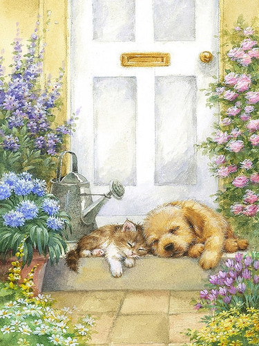 Diamond Embroidery Animal Garden