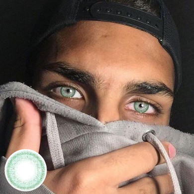 Men's Candy Green (12 Months) Contact Lenses