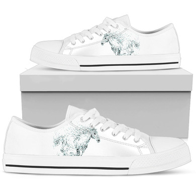 White Horse Women's Low Top Shoe