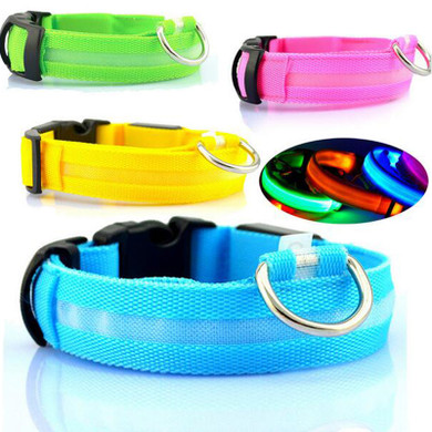 LED NIGHT SAFETY DOG COLLAR