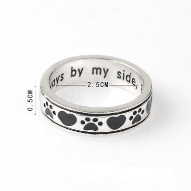 ALWAYS BY MY SIDE FOREVER IN MY HEART RING OFFER