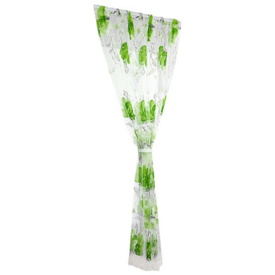 Vines Leaves Tulle Door Window Curtain