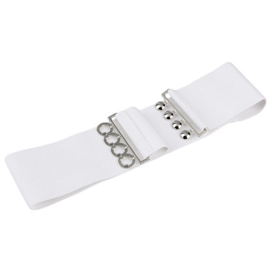 Women's Metal Elastic Stretch Buckle Belt Women's Metal Elastic Stretch Buckle Belt