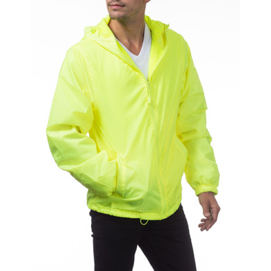 Pro Club Men's Fleece Lined Windbreaker Jacket