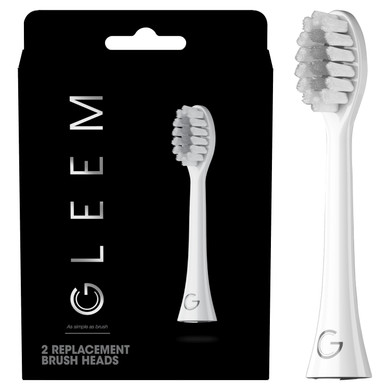 Gleem Electric Toothbrush Refill Head - Soft Bristle