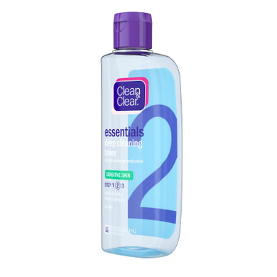 Clean & Clear Cleansing Salicylic Acid Facial Toner Sensitive Skin