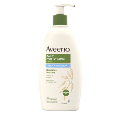 Aveeno Sheer Hydration Daily Moisturizing Dry Skin Lotion
