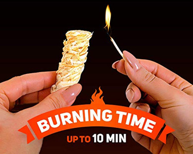 Charcoal Tumbleweed Fire Starter