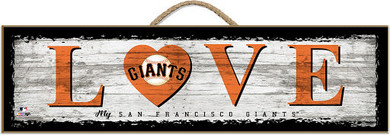 San Francisco Giants Love Plaque