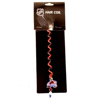 Colorado Avalanche Hair Coil