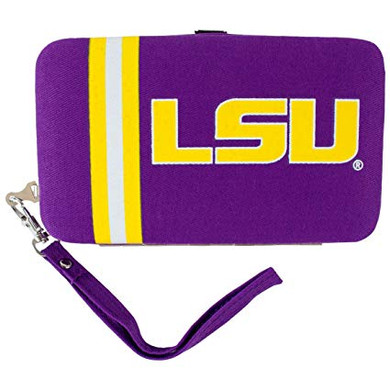 LSU Tigers - Distressed Wristlet
