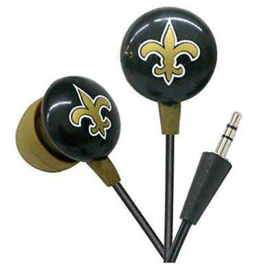 New Orleans Saints Big Logo Ear Buds