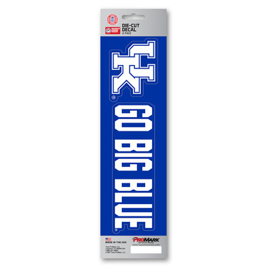 Kentucky Wildcats Decal Die Cut Slogan 2 Pack