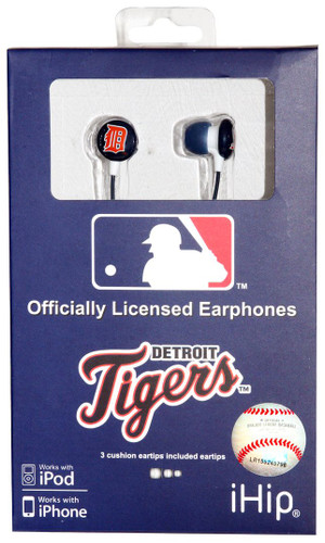 Detroit Tigers Logo Ear Buds - iHip