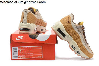 Kids Nike Air Max 95 Wheat