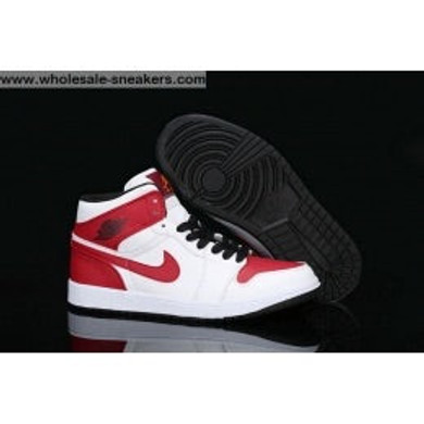 Air Jordan 1 Retro White Red Mens & Womens