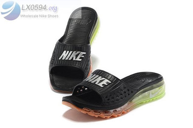 Nike Air Max 2015 Slide Black Volt Orange