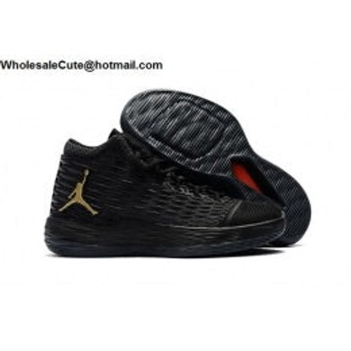 Jordan Melo M13 Black Metallic Gold