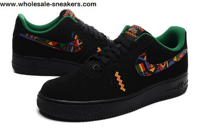 Nike Air Force 1 Peace Black Multicolor