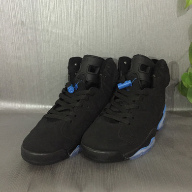Air Jordan 6 UNC Black University Blue