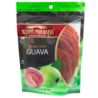 Klein's Naturals Natural Dried Guava, 7-Ounce Pouch