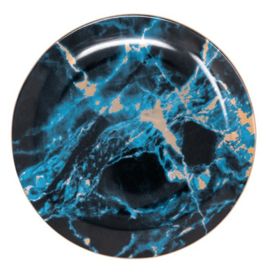 The marbled-print Plate Collection