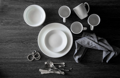 Corelle Classic Winter Frost White 16-Piece Dinnerware Set