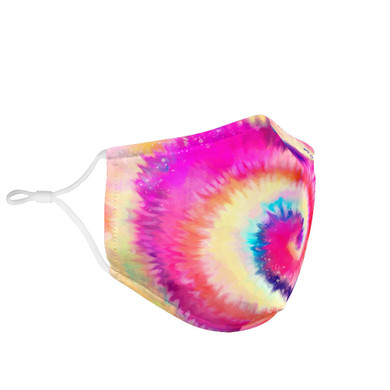 Colorful Tie Dye Art Design One Protection Face Mask