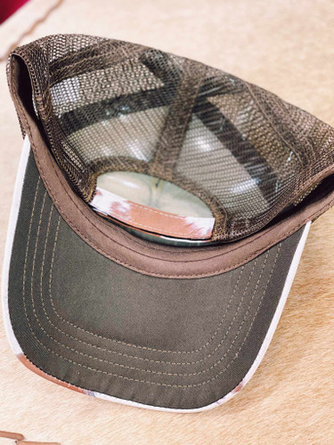 Not My Pasture Hat - Cow Print
