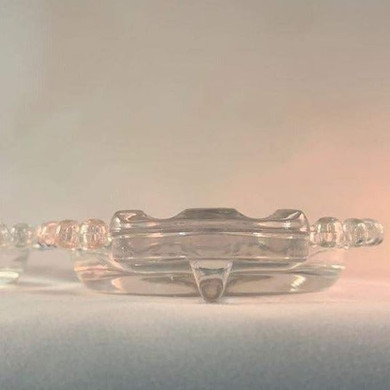 Vintage Hobnail Crystal Ashtrays