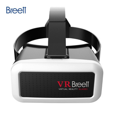Breett New Version 3D VR Virtual Reality Glass for 4.7"-6.0" Smart Phones with iOS, Android or Windows, for 3D Movies and Games