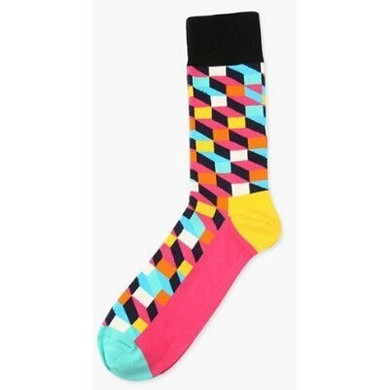 Vivid Patterned Socks