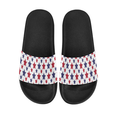 #Rossolini1# Star Colors Men's Slide Sandals/Large Size (Model 057)