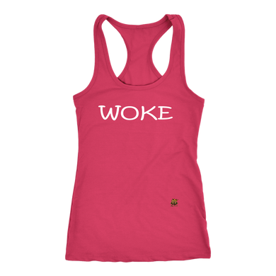 #WOKE# Racerback Tank