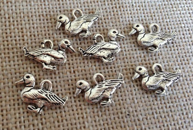 5 Wholesale Duck Charms