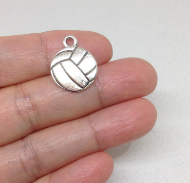 5 Volleyball Charm DIY Supply