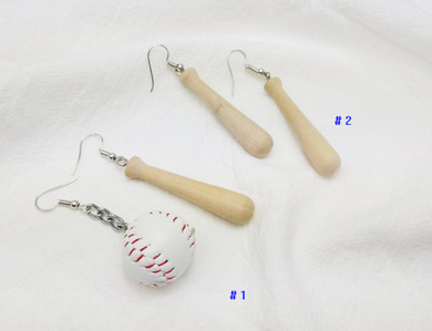 Softball Bat Earrings