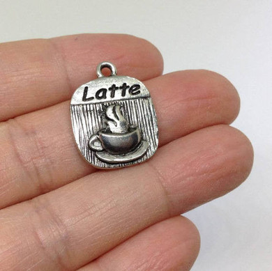2pcs Latte Coffee Charm