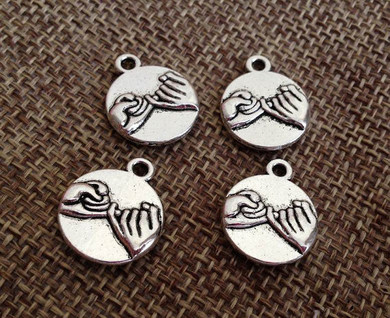 12pcs Pinky Promise charms