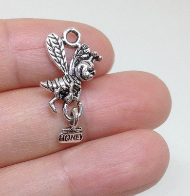 10 Honey Bee Charm