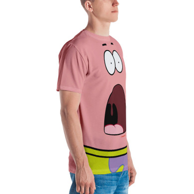 Patrick Surprised Big Face Short Sleeve T-Shirt