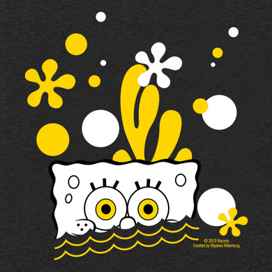SpongeBob SquarePants Anemone Women's Tri-blend Racerback Tank Top