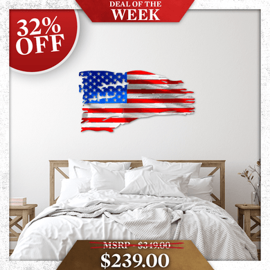 36" Distressed Battle Flag (Funnel - Promotion)