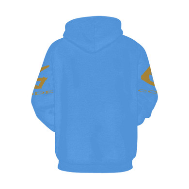 #Rossolini1# G-CODE Blue Hoodie for Men (Model H13)