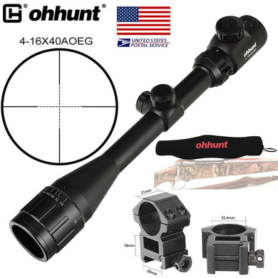 S 4-16x40 Hunting Optical Sight  Tactical Rifle Scope
