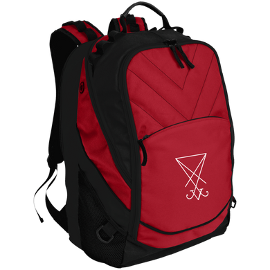 Sigil of Lucifer Embroidered Laptop Computer Backpack