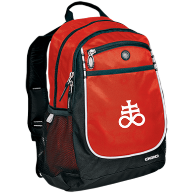 Leviathan Cross Embroidered Rugged Bookbag