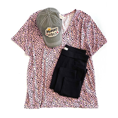 A Beautiful Day Top in Pink