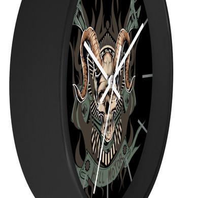 Hell's Mechanic Wall Clock