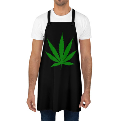 Cannabis Leaf Apron
